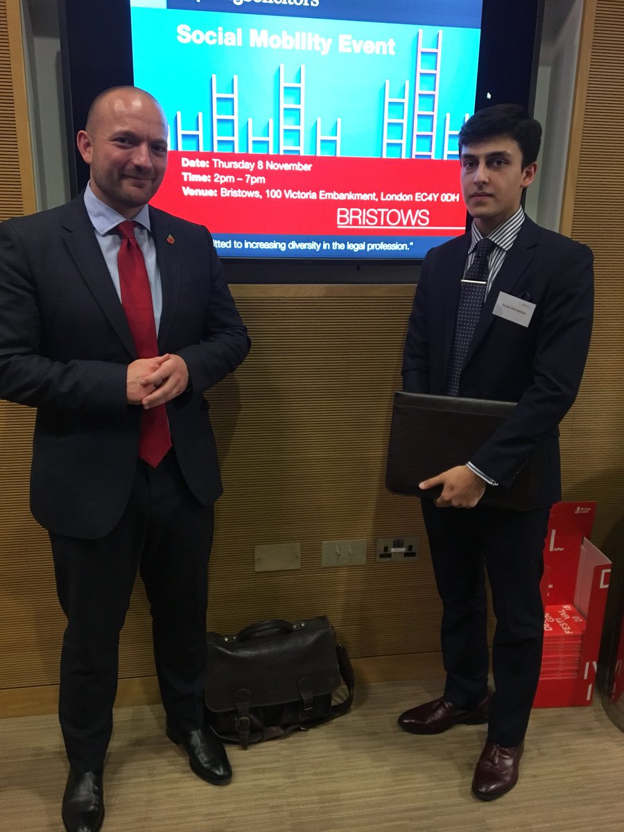 AnasLLB's tweet photo. Had the pleasure of attending a very special event today which was The Social Mobility Event hosted by @access2law . This was such an invaluable experience and would like to give my upmost gratitude to everyone involved. Especially the founder, Chris White, who can be seen below. https://t.co/H8USN8TrTn