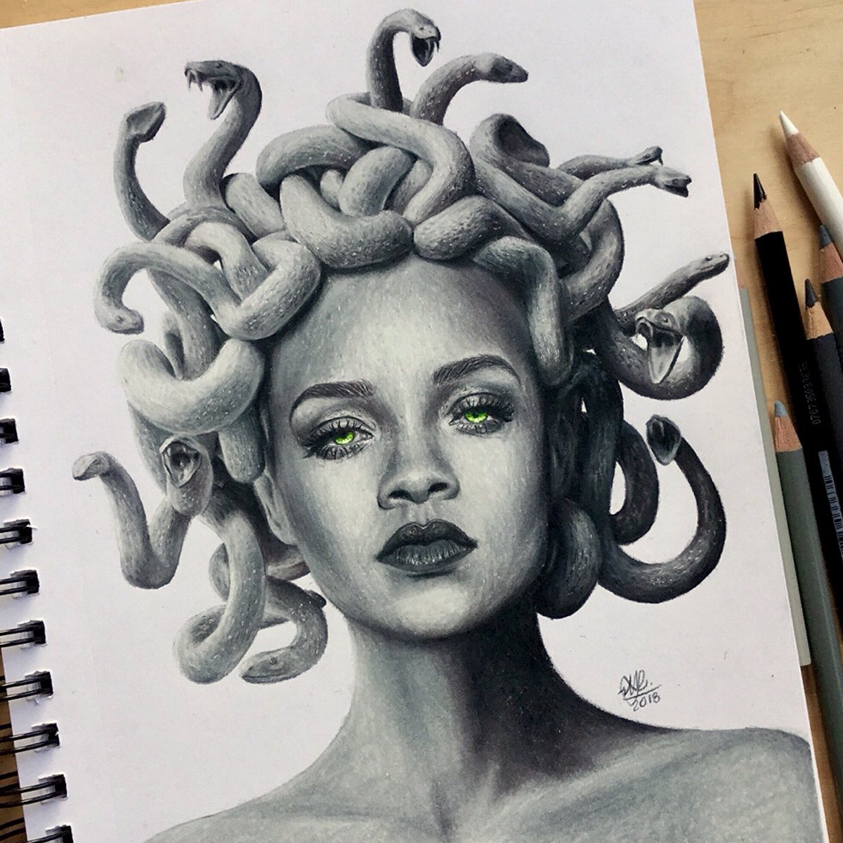 medusa drawing medusa drawing