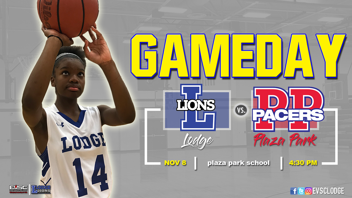 EVSCLodge's tweet photo. 🏀GAMEDAY🏀
⌚️4:30PM
📍@PlazaParkIPA 
#LionPride https://t.co/ntc83cjtKO