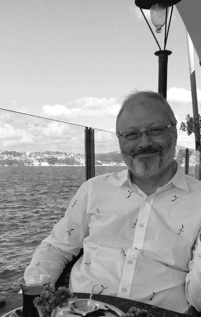 mercan_resifi's tweet photo. I'm unable to express my sorrow to learn about dissolving your body Jamal! They killed you and chopped up your body, depriving me and your family of conducting your funeral prayer and burying you in Madinah as wished.
Are these killers and those behind it human beings?
Oh my God! https://t.co/U5OKS5DkVb