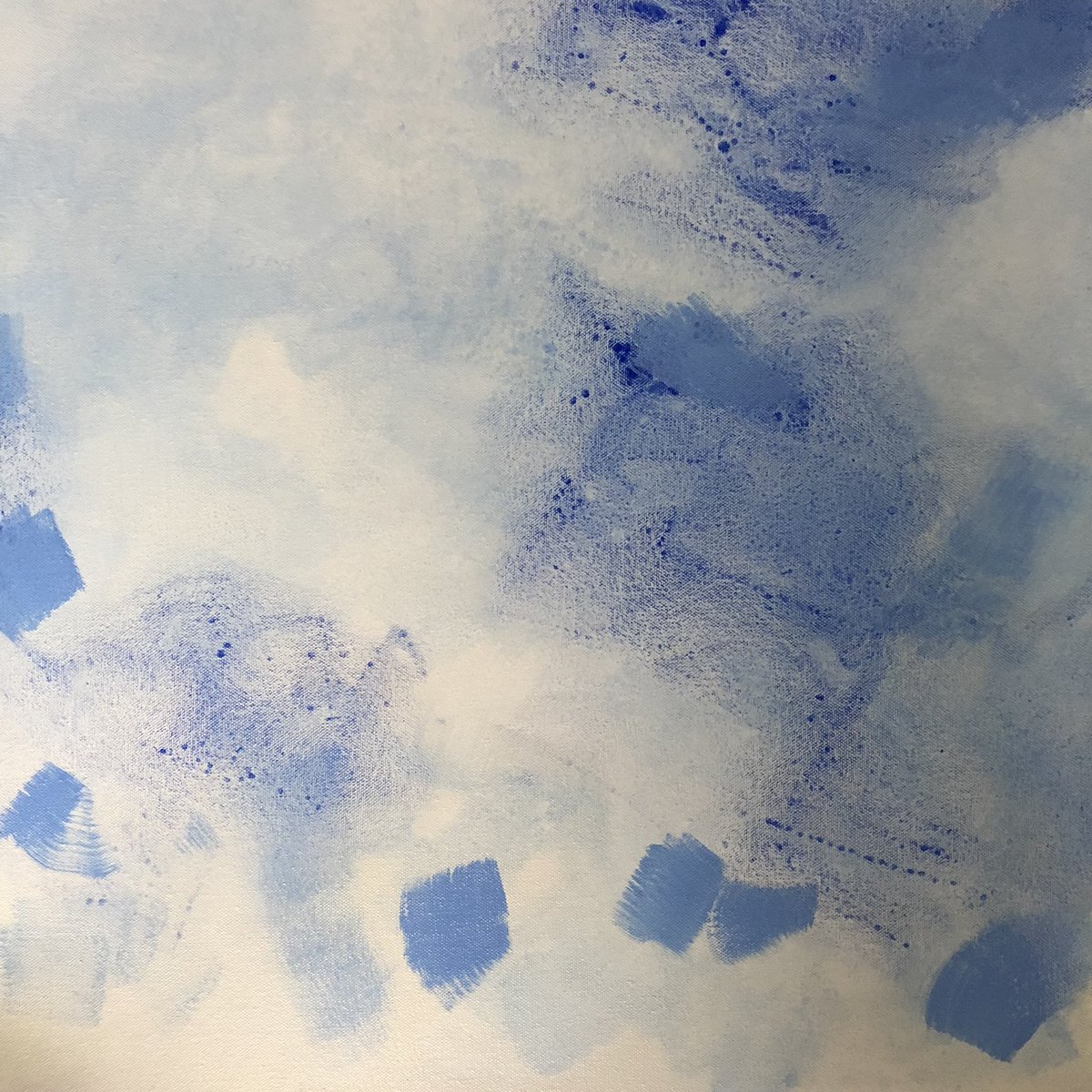 _WendyPalmer's tweet photo. Blue 💙 #dreamy #wip #painting #abstractpainting #markmaking https://t.co/lZf4lOrwFx
