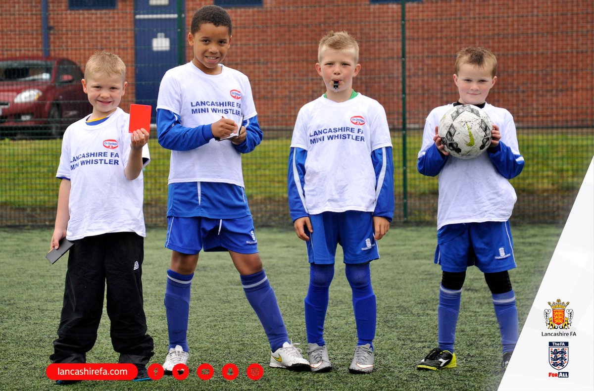 🏁 Our fantastic Mini Whistler's Scheme, sponsored by <a href="/DrOetkerBakes/">Dr. Oetker Baking UK</a>, continues to grow and grow. Over 600 children this year alone have learnt the values of respect, teamwork and leadership through the practice of refereeing!
🔗 po.st/orvKnh