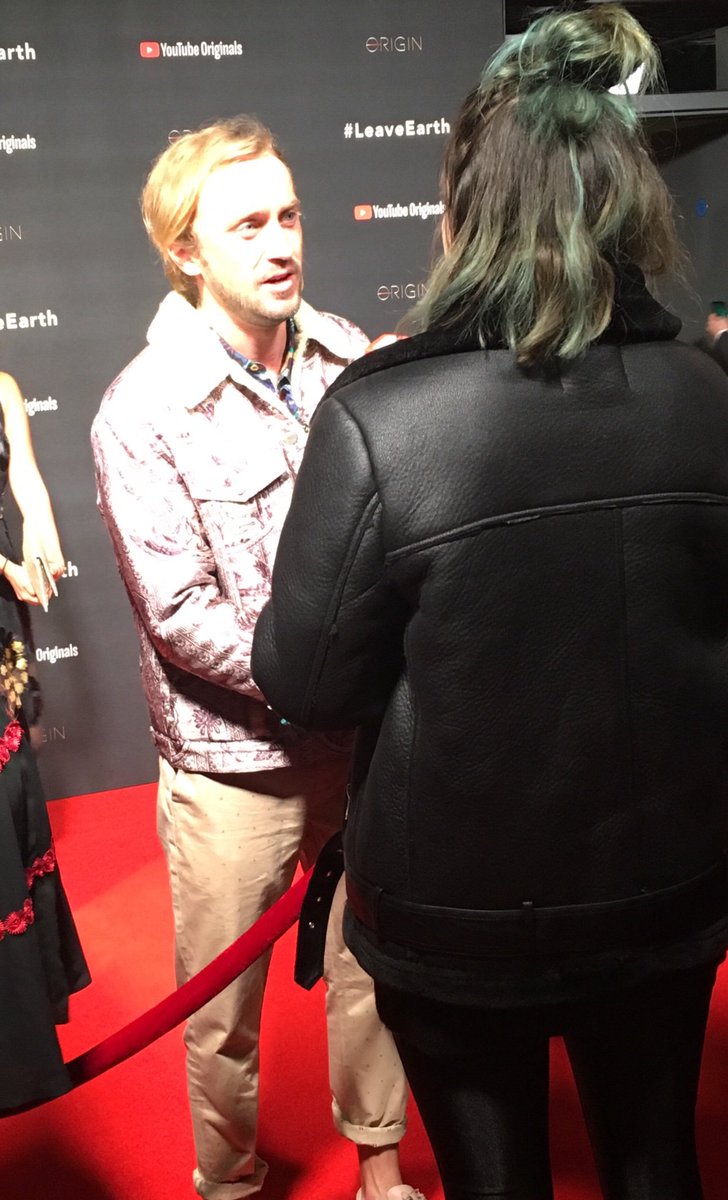 “I can’t wait for [Potter fans] to see it!” - <a href="/TomFelton/">Tom Felton</a> 
#OriginSeries #LeaveEarth
