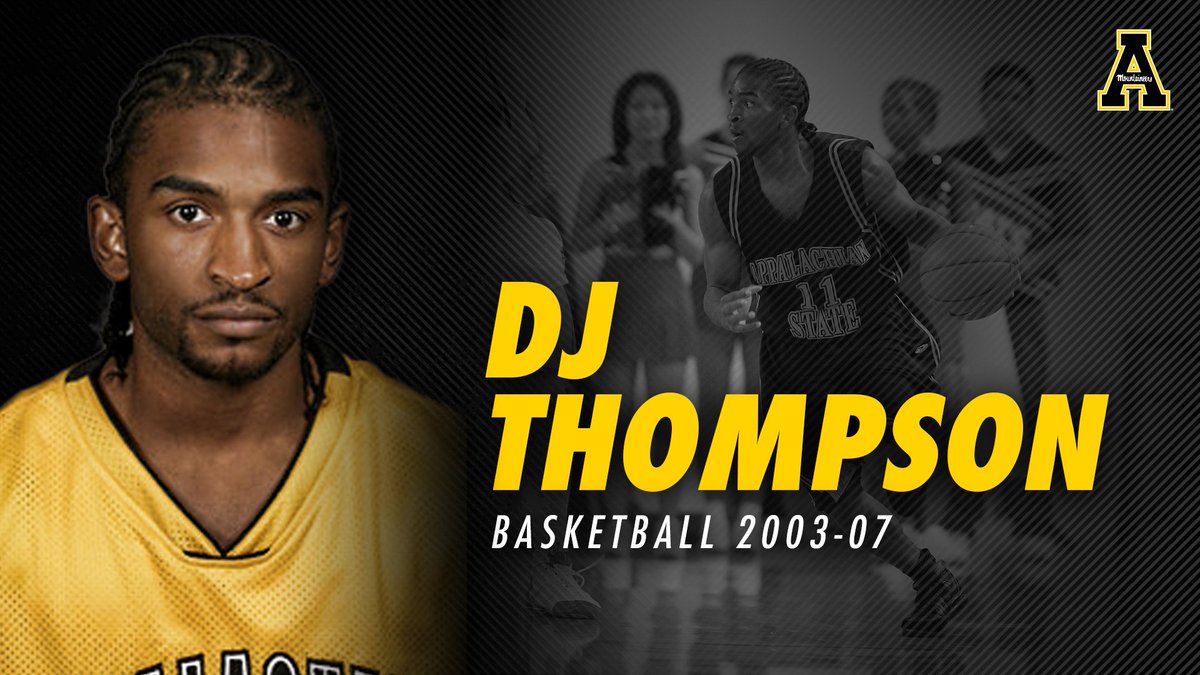 Our final HOF inductee is DJ Thompson from <a href="/AppStateMBB/">App State Basketball</a>! He was a three-time All-SoCon selection (2005, 2006, 2007) with first-team recognition as a junior and a senior. He ranks in the top 10 in school history in seven career categories and 10 single-season stats. 🏀