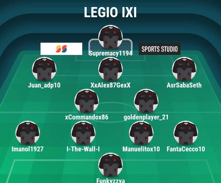 FCTClan_'s tweet photo. 🎙🎮 FORMAZIONI
Giovedi 8/11/18:

@FVPAeSport EUROLEGA 22:45 ⚽
@LegioIXIFifa vs #CreativeFutbol 22:00
@LegioIXIFifa  vs #Growupesport 22:45
🎮🎙

#WEARETHELEGION https://t.co/XVao7sbyQH