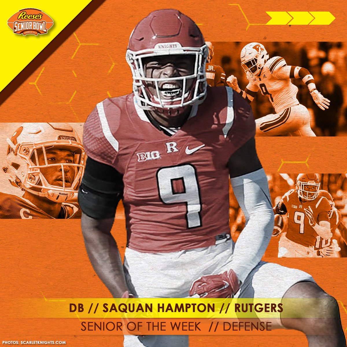 seniorbowl's tweet image. ICYMI: Our Offensive and Defensive #SeniorsOfTheWeek from Week 10: @UMassFootball WR Andy Isabella and @RFootball safety Saquan Hampton &amp;gt; bit.ly/2qBwc0z