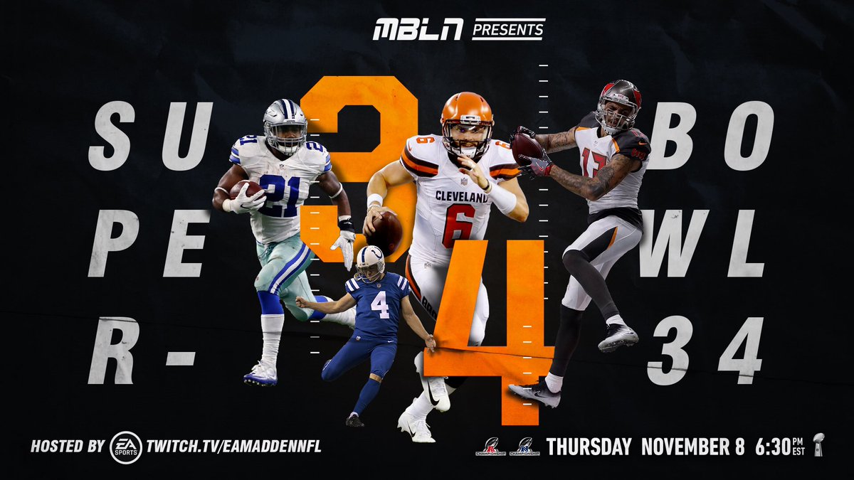 NickMizesko's tweet image. MBL Live Broadcast #250! 
TONIGHT AT 6:30PM EST! 

NFC &amp;amp; AFC Championship games + MBL Super Bowl 34 will be hosted on the @EAMaddenNFL Official Twitch Channel after the Steelers Championship Series!

Don’t miss out on the fun!!

Follow us on Twitch.tv/MBLNetwork