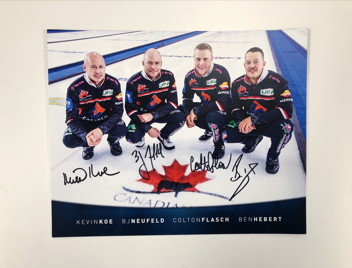 timandfriends's tweet image. Alright curling fans... We are giving away autographed Team Koe and Team Homan photos this week on the show! 

Send a tweet with the the hashtag #timandsidcurl to be entered into the random draw. 🥌🥌🥌 @grandslamcurl