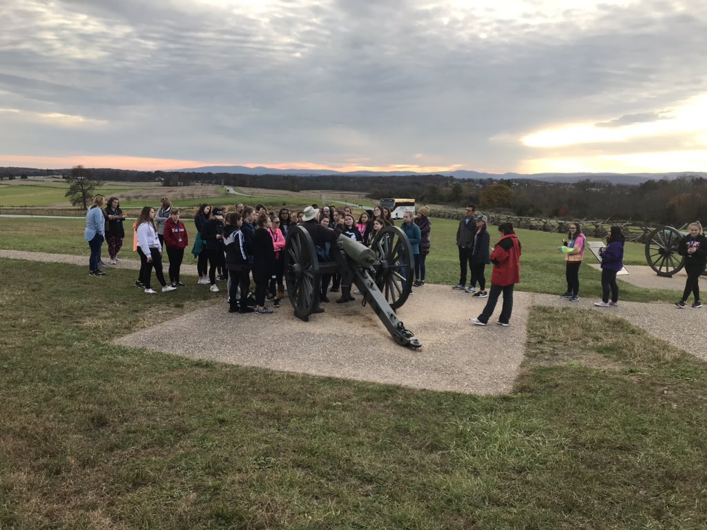 bus6to's tweet image. The battlefield of Gettysburg bus6 #CMSDC