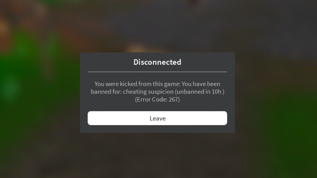 kicked error 267 code roblox disconnected were server fix hack engine username generator