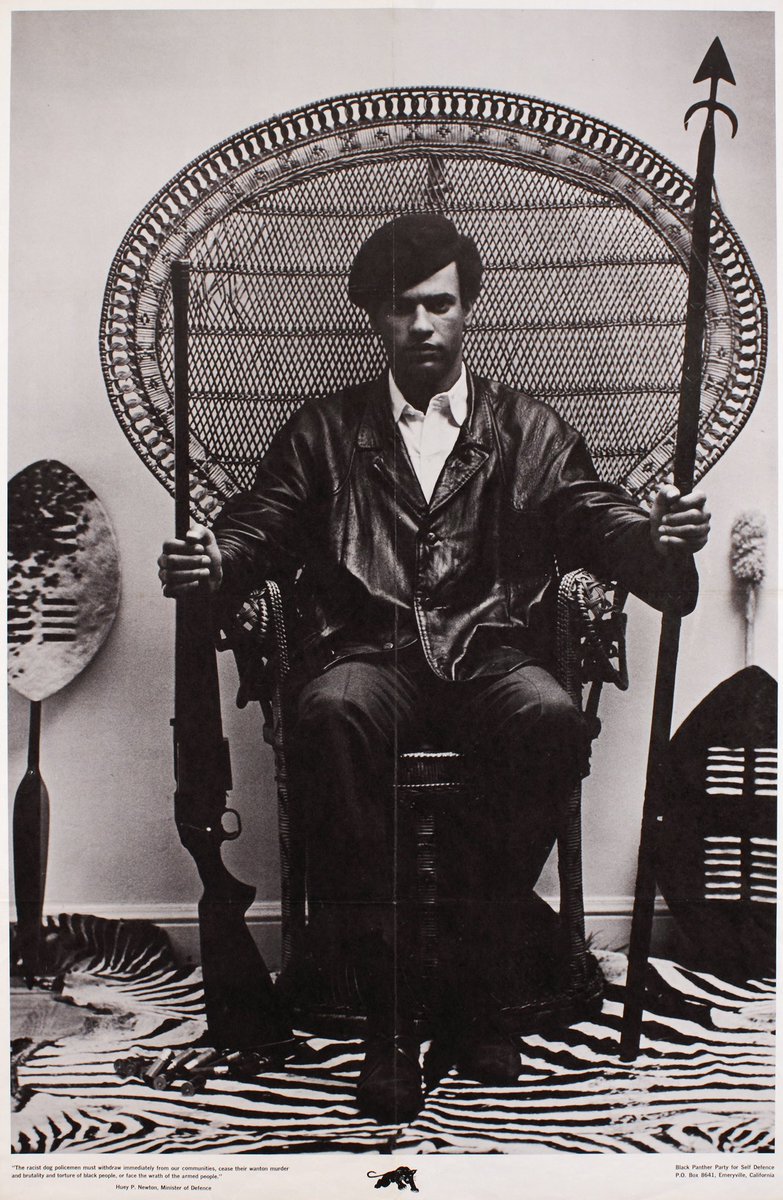 67. Portrait of Pablo. The wicker chair says Huey Newton, but otherwise I’m getting a Marlon Brando vibe.