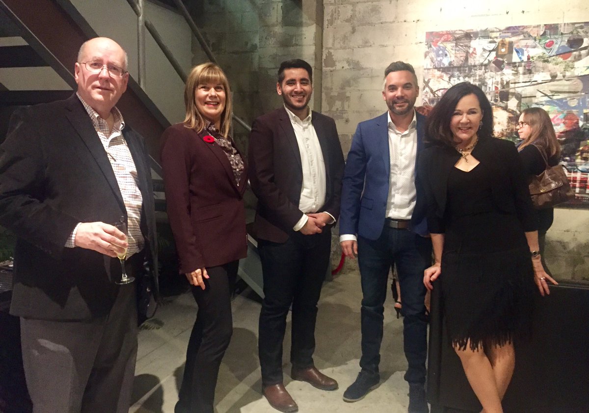 So many #entrepreneurs came to celebrate Inaugural Open House <a href="/accelerateideas/">ACCELERATE IDEAS</a>.  A full house, music,  beverage and everyone is having fun meeting new people #YQG <a href="/WEtechAlliance/">WEtech Alliance</a>. Congratulation for a successful evening!