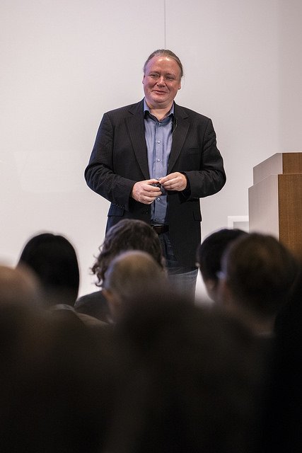 linuxfoundation's tweet image. #Hyperledger Exec Director Brian Behlendorf presented the first keynote address at Open FinTech Forum, &quot;Hyperledger State of the Union&quot; covering innovation, progress &amp;amp; momentum in the #blockchain space. Watch all the #OpenFinTech videos on YouTube: bit.ly/2ApUvnE&quot;