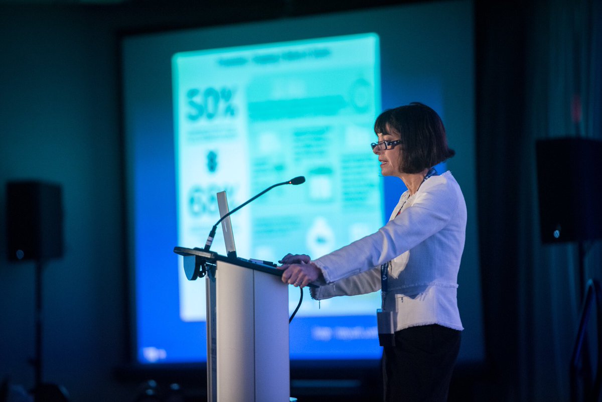 Fraserhealth's tweet photo. “Find them early and make sure you do your regular screenings.” @UBC clinical professor @DrPaulaGordon talks about preventing and screening for #breastcancer w/ regular mammograms. @BCCancer @BCWomensHosp @CanadaSBI #PtExConf #womenshealth #cancer https://t.co/hq9YxRoHWQ