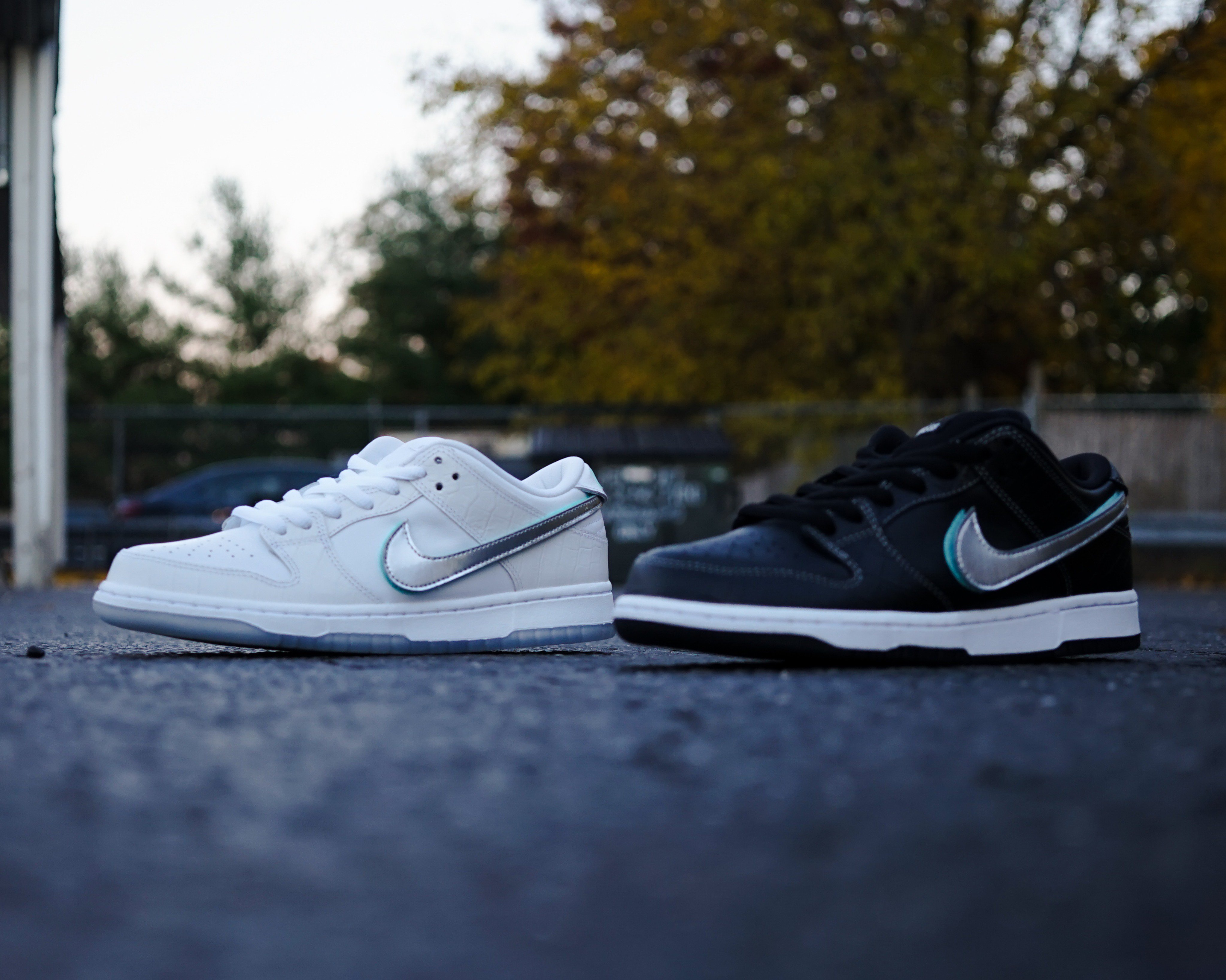 Nike sb dunk low pro og sales qs diamond 18