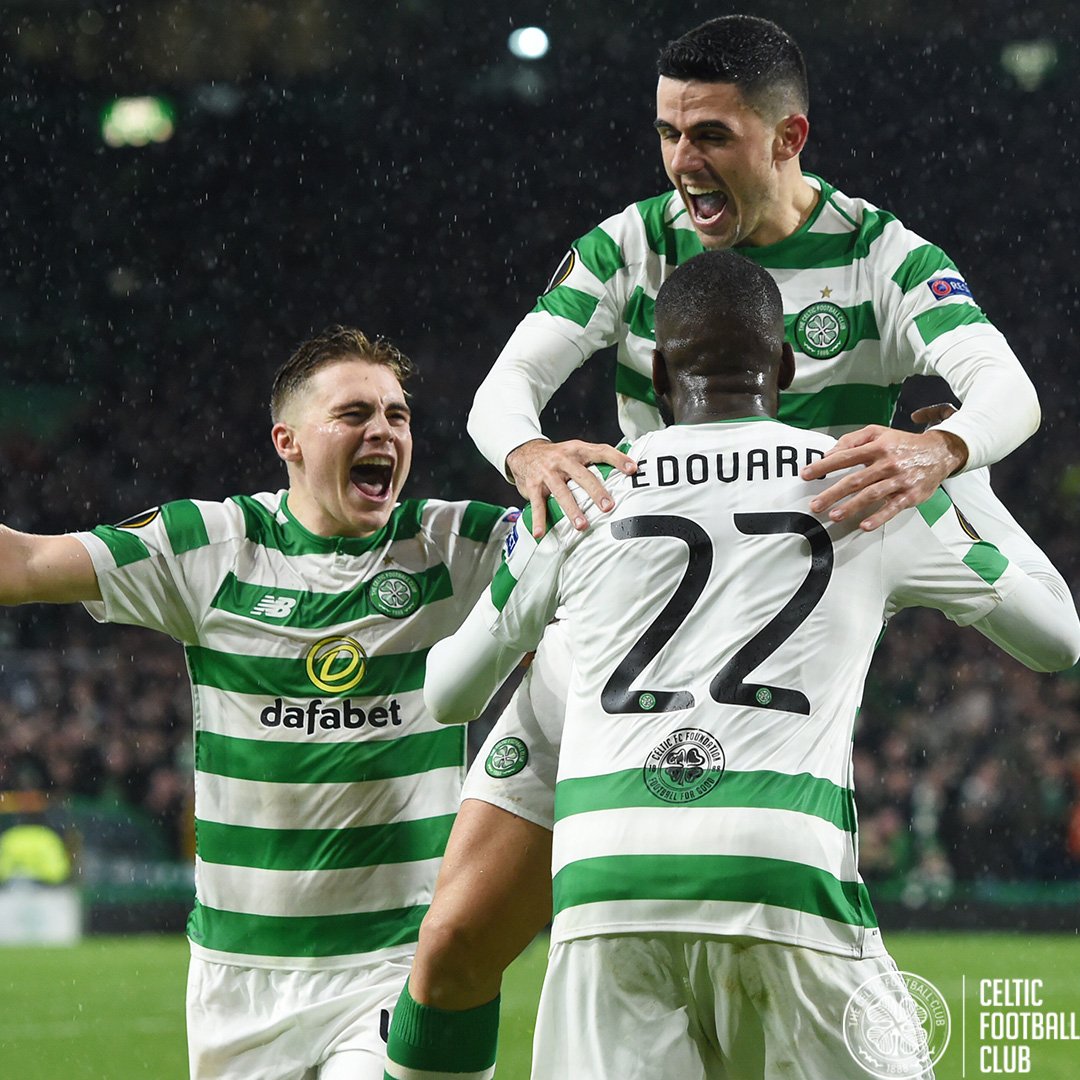 CelticFC's tweet photo. 🎶 Take me up, up, up and away! 

Still buzzing, Celts? 🔦😆

#CELRBL #UEL https://t.co/PV8wwxB1hE