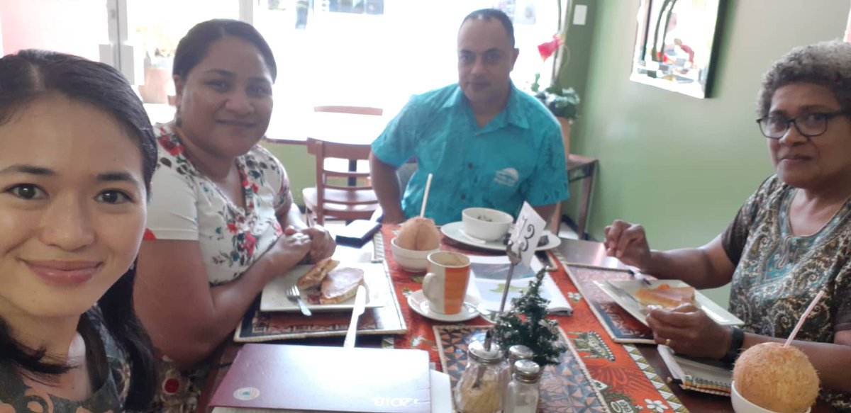 Productive meeting with R2R-Science Lead Dr. Milika Sobey and the Tonga-R2R Team revising Tonga's way forward under the R2R Project.