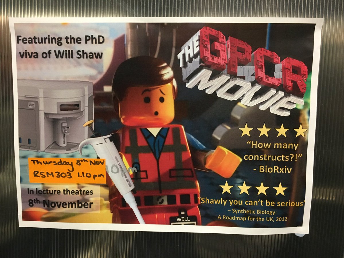 Michael Krogh Jensen (@mikrogh) on Twitter photo Thanks @DrTomEllis & <a href="/IC_CSynBio/">Imperial College Centre for Synthetic Biology</a> for hosting a fantastic visit to great William Shaw’s #phd thesis defense on refactoring #gpcr pathways for biosensing. Wonderful work and future directions for #directedevolution #biosensors #communication Thanks @DrTomEllis & <a href="/IC_CSynBio/">Imperial College Centre for Synthetic Biology</a> for hosting a fantastic visit to great William Shaw’s #phd thesis defense on refactoring #gpcr pathways for biosensing. Wonderful work and future directions for #directedevolution #biosensors #communication