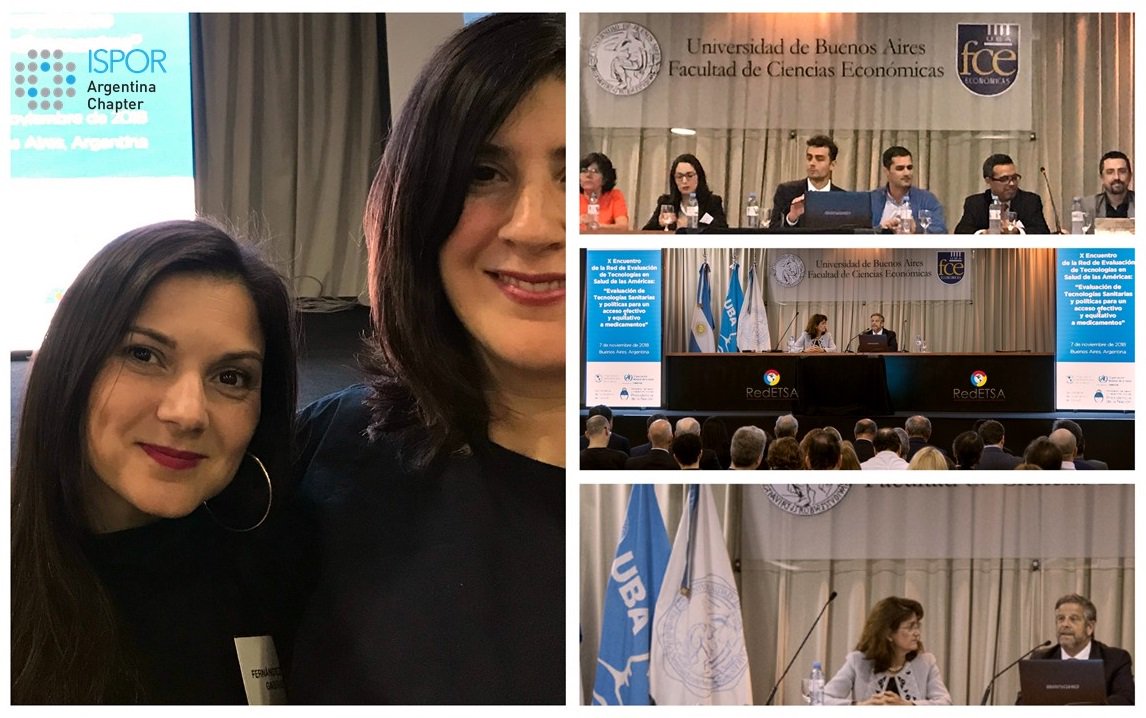 IsporArgentina's tweet photo. #IsporArgentina presente en el "X Encuentro de la Red de Evaluación de Tecnologías en #Salud de las #Américas" que se llevó a cabo esta semana en #BuenosAires 
📸@AndreaIECS Presidente electa de @IsporArgentina junto a @mga_gabriela Secretaria del capítulo. 
#RedETSa #ETS #Latam https://t.co/x1aeyZxmJ1