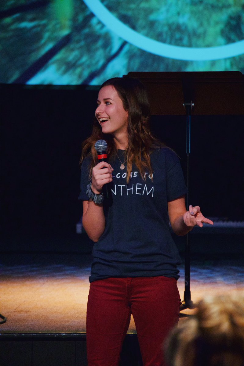 anthem_cla's tweet photo. WE WELCOMED our newest core team members tonight — Mary &amp; Michaelah! They each shared their heart for Anthem and then tackled the hot seat with class. The future of Anthem is SO BRIGHT! If you’re not here yet, get here! This next year will be something special. #BeTheAnthem https://t.co/a3eeEwCVpp