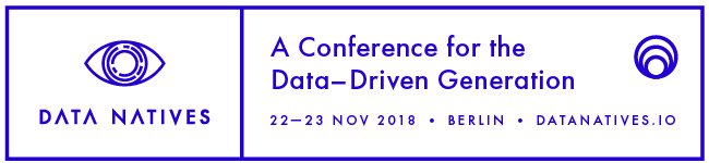 KirkDBorne's tweet image. #DN18 @DataNativesConf is Europe’s premier event for the #DataDriven generation--this year has more than 1500 attendees, 110 speakers, 18 panels, 12 workshops, and 70+ talks: datanatives.io/tickets/

#IoT #BigData #Analytics #DataScience #AI #MachineLearning #DeepLearning