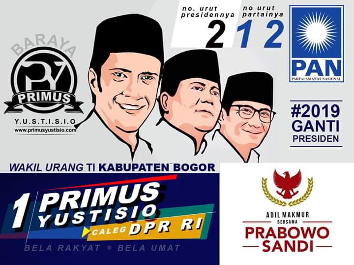 Menang!
____________

#Jumatberkah #PrimusYustisio #AnggotaDewan #CalegPAN #PartaiAmanatNasional #CalegDPRRIKabBogor #NoUrut1
#2019GantiPresiden #PrabowoSandi #Menang