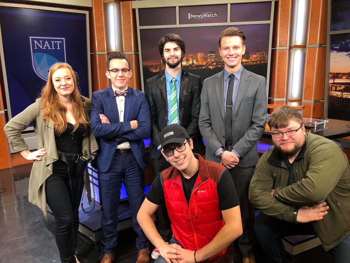 NAIT2ndEdition's tweet image. The first #NAIT2ndEdition episode of the semester is up on YouTube and the @NAITNewsWatch website! 

Brought to you by Team A, we take a look at the new vegan restaurant @NAIT, an update on campus two weeks after #CannabisLegalization and much more! 📺👀

youtube.com/watch?v=QfpetZ…