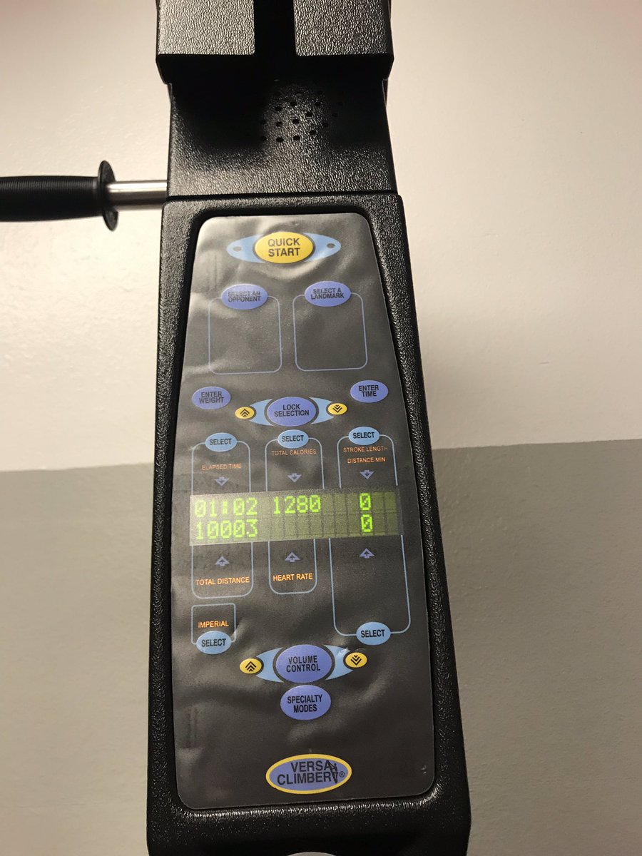 B_Miller36's tweet photo. Hey @KingJames what’s your best 10,000 feet time on the @VersaClimber?  If I can beat your time you cover the cost of a new one for @corisuemetzgar and @WOUWolves?!
Let me know @Lakers https://t.co/mcG8cbmoi6