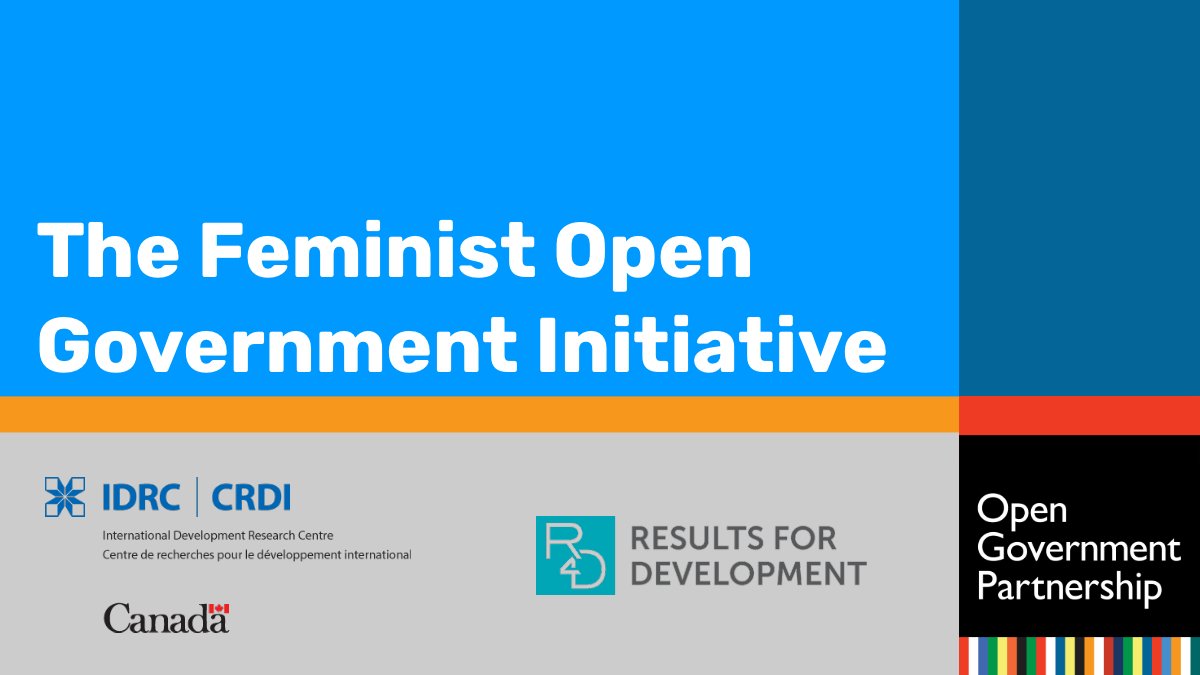 Nathaniel Heller (@integrilicious) on Twitter photo <a href="/opengovpart/">Open Gov Partnership</a> <a href="/IDRC_CRDI/">IDRC | CRDI</a> @OpenGovCan & <a href="/results4dev/">Results for Development</a> r pleased to announce an open call for research to advance gender equality & to help identify ways to accelerate gender commitments & women’s participation throughout open gov. More here: bit.ly/2ASOtMD #FeministOpenGov <a href="/opengovpart/">Open Gov Partnership</a> <a href="/IDRC_CRDI/">IDRC | CRDI</a> @OpenGovCan & <a href="/results4dev/">Results for Development</a> r pleased to announce an open call for research to advance gender equality & to help identify ways to accelerate gender commitments & women’s participation throughout open gov. More here: bit.ly/2ASOtMD #FeministOpenGov