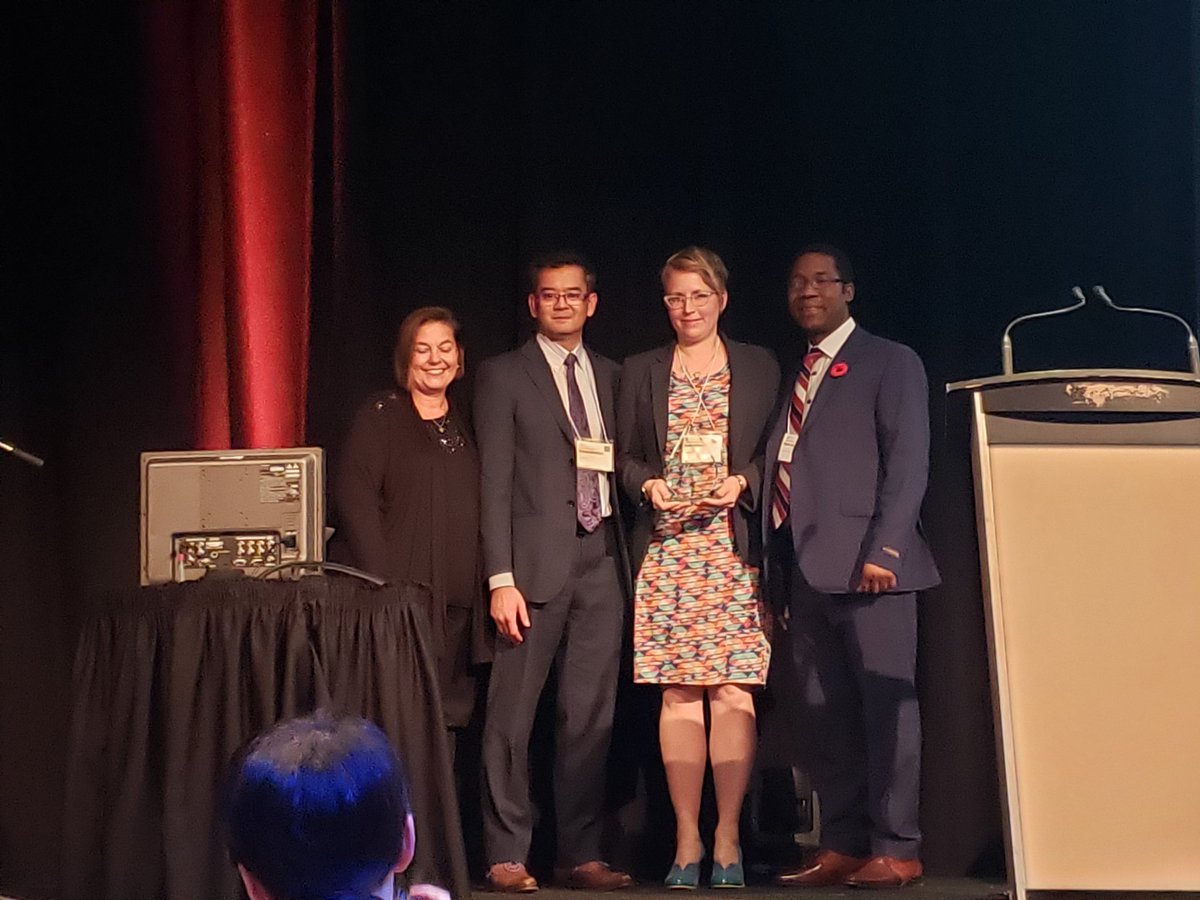 #yeg @edmontoncio Wendy Gnenz wins Canadian Open Data Summit 2018 #CODS18 Open Data Leader of the Year Award!!! <a href="/CityofEdmonton/">City of Edmonton</a> <a href="/OpenDataEdm/">Open Data Edmonton</a> @OpenDataSummit