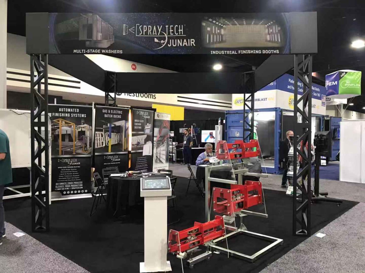 BoltonTools's tweet image. Spraytech's products have been selling well with us and we are happy to have met them at Fabtech. 

#Toolots #Spraytech #Fabtech #Expo #metalworking #spraybooth #welding #metalforming #finishing #atlanta