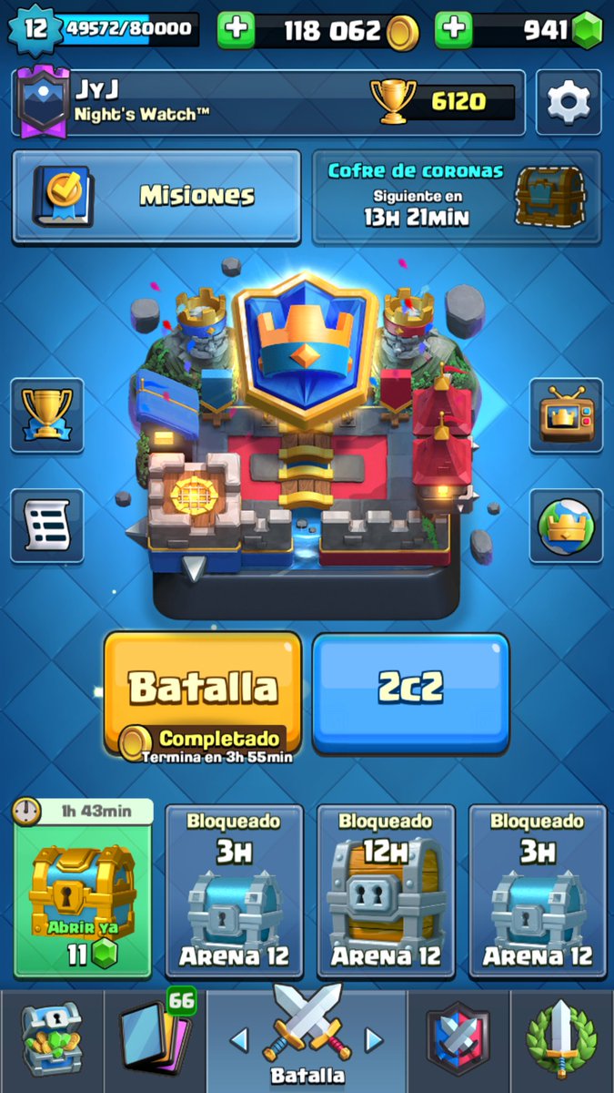 6.1 siendo lvl 12 y con deck original 😍 <a href="/MirmidonesC/">Mirmidones</a>  <a href="/Nights_WatchCR/">Night`s Watch™</a>  <a href="/Bode_NW/">Bode</a>  @CrPrincedevitt <a href="/got/">後藤康成 | アンパサンド CEO</a>