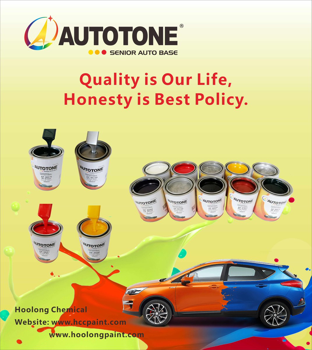 appocoatpaint's tweet photo. AUTOTONE car paint, quality feedback from real customers.
Skype: gavinguo88
Wechat: gavinpaint
Whatsapp: 008613530008369
Viber: 008613530008369
sales@hccpaint.com https://t.co/UWMIYEpoqN