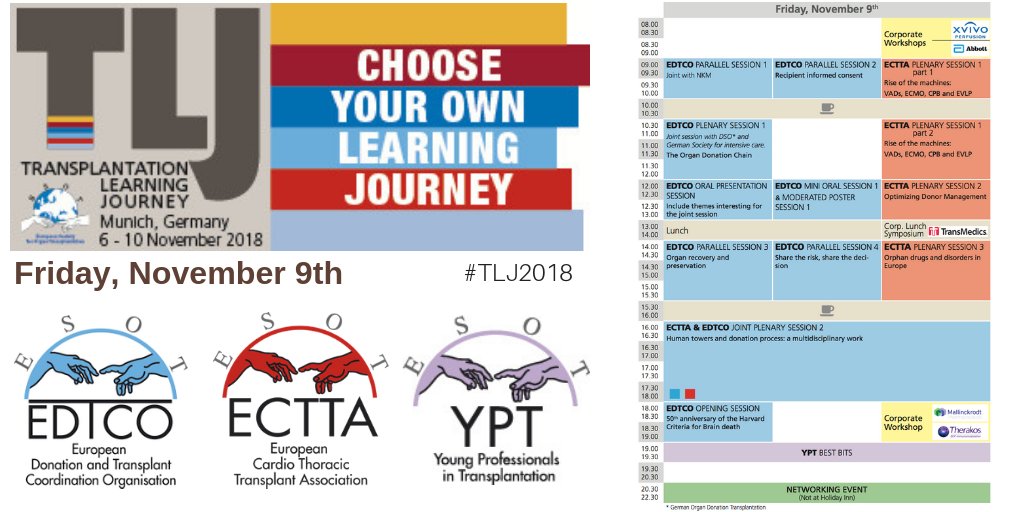 ESOTtransplant's tweet photo. ECTTA meeting PLENARY SESSION 1: Rise of the machines: VADS, ECMO, CPB and EVLP lectures>>> To VAD or not to VAD?
Mechanical ventilation: to protect and serve!
#TLJ2018 @CAmarelli74 https://t.co/CmpVH1xHmF