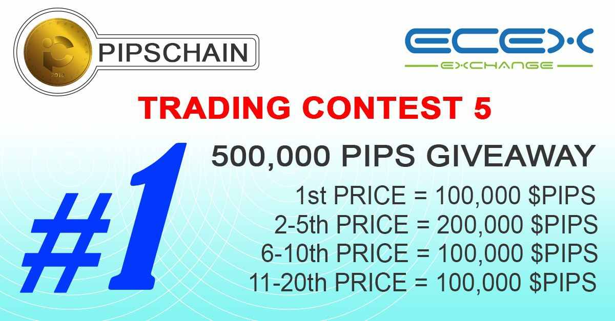 Join The  PIPSCHAIN   🔥  PIPS 🔥    Token Trading Competition Event on Ecex.Exchange     

From 10th of November to 30th of November

#PIPS #Contest #token #ETH #ERC20 #trading #market  <a href="/pipschainex/">PIPSCHAIN Hybrid EXCHANGE</a> pipschain.online   #Competition #nigeria
