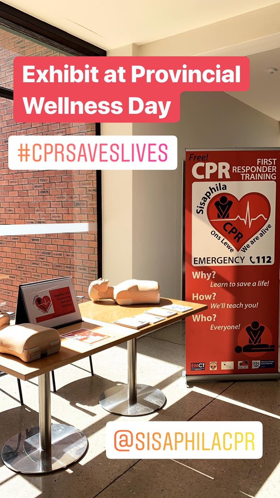 sisaphilacpr's tweet photo. Creating awareness of our Project. 

#CPR #CPRSavesLives #BystanderCPR #HandsOnlyCPR #CPRWeek https://t.co/FSPdMGuOUn
