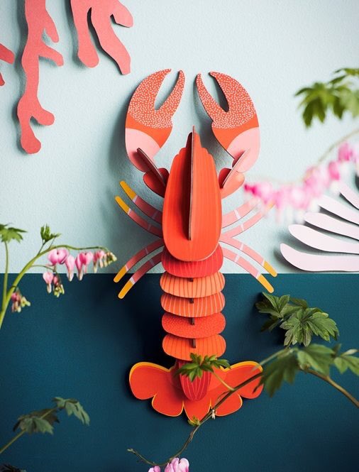 studiodewinkel's tweet photo. NIEUW in onze collectie ! 3d object Kreeft Mooi voor aan je wand! -> https://t.co/40RXoH11xO
#lobster #3d #paperdesign #kreeft #studioroof #paperart #dutchdesign #wallobject #wandobject #diy #seaworld #duurzaam https://t.co/B6qcUDT7iE