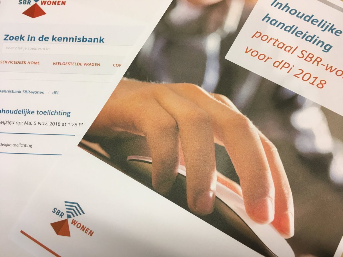 Vanaf vandaag kunnen #woningcorporaties starten met het aanleveren van dPi2018. Het invoerportaal is live. #sbrwonen.