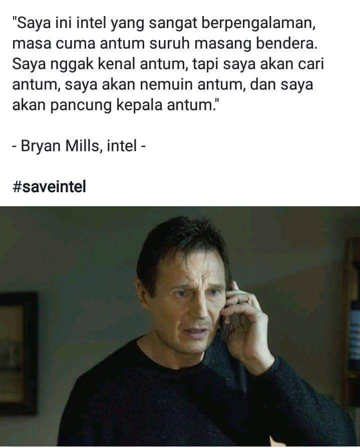 JM_Sinurat1977's tweet photo. • Meme Buat Kaum #KAMPRET🦇
• Bendera🏴 (Hell oowww)...??? 😂
• Kami Bersama #SaveIntel👊 https://t.co/UDQIaUih9S