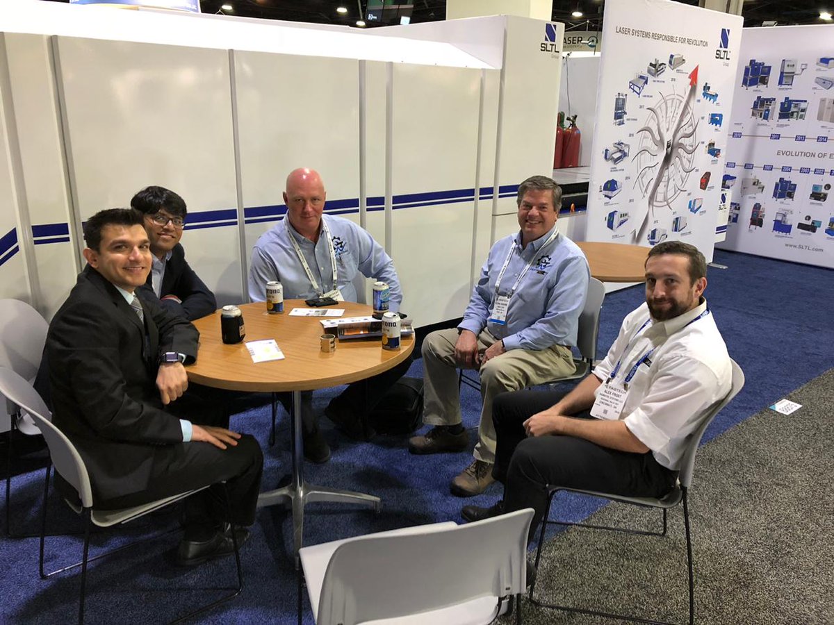 SLTLGroup's tweet photo. Fabtech 2018, USA was a success for #SLTLGroups Laser Experts. The team had a great time discussing with business leaders and technical enthusiasts across the globe about Groups superior #LaserSystems.
#LaserExperts #Fabtechadvance https://t.co/bVjfJDyiGY