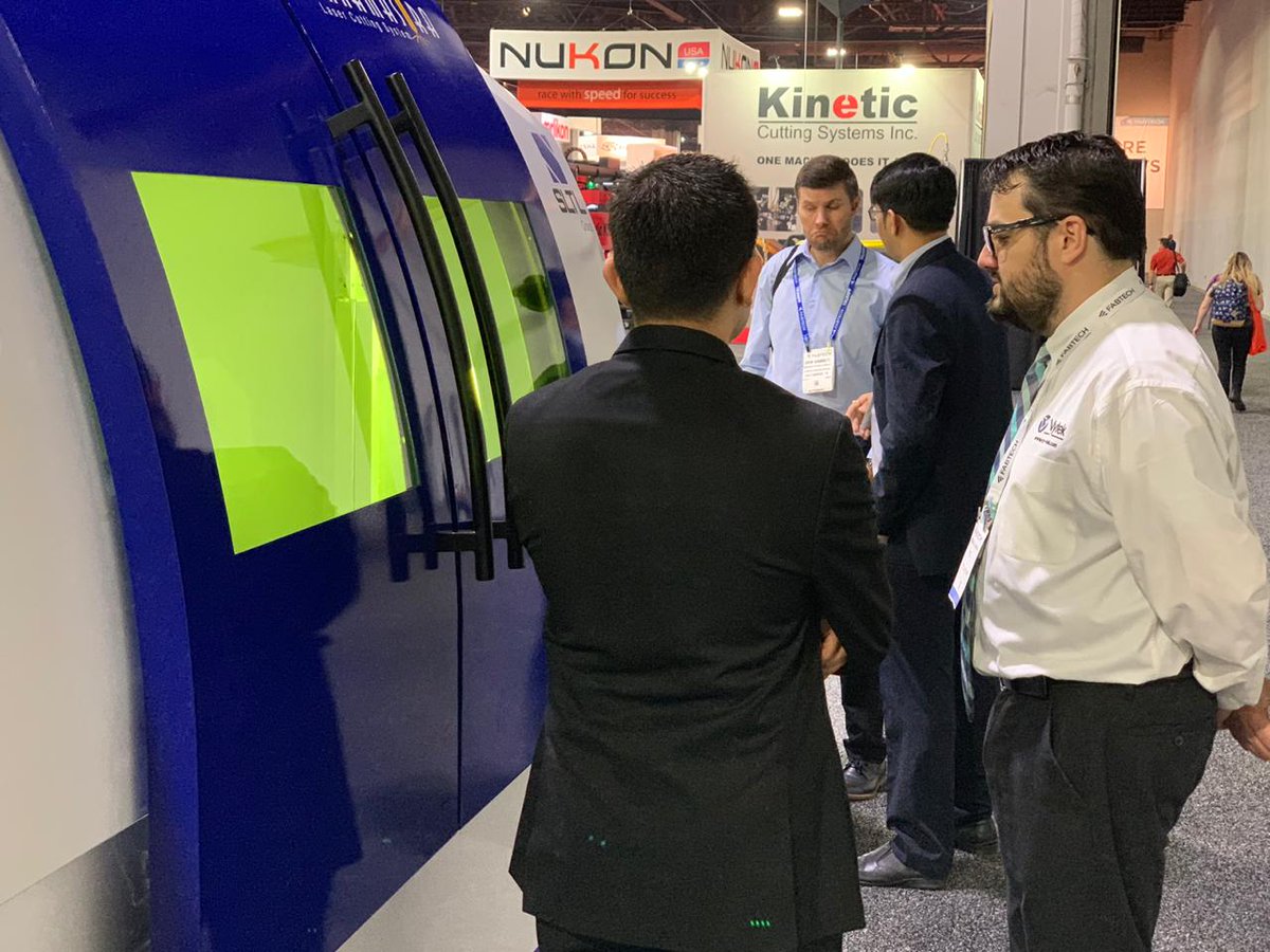 SLTLGroup's tweet photo. Fabtech 2018, USA was a success for #SLTLGroups Laser Experts. The team had a great time discussing with business leaders and technical enthusiasts across the globe about Groups superior #LaserSystems.
#LaserExperts #Fabtechadvance https://t.co/bVjfJDyiGY