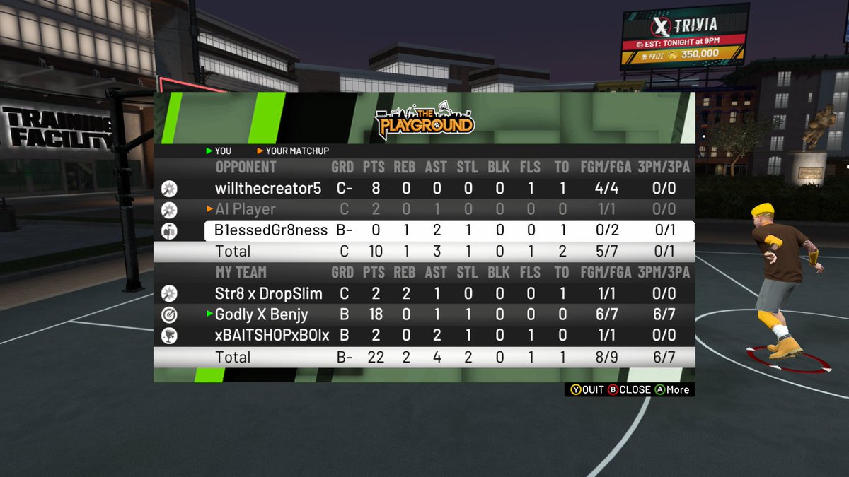 _BenjaminTaylor's tweet photo. Park easy lol #NBA2K19 #XboxShare https://t.co/7PqPTY9P3h