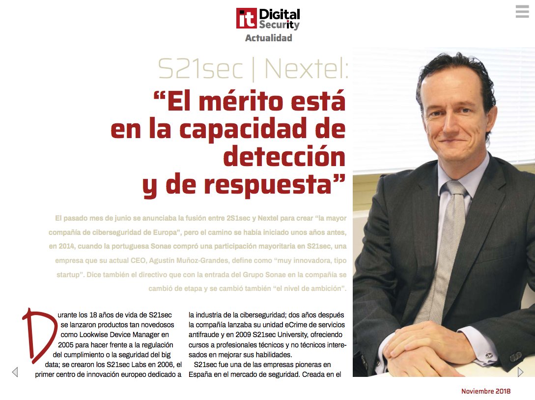 Nextel - S21sec tweet media