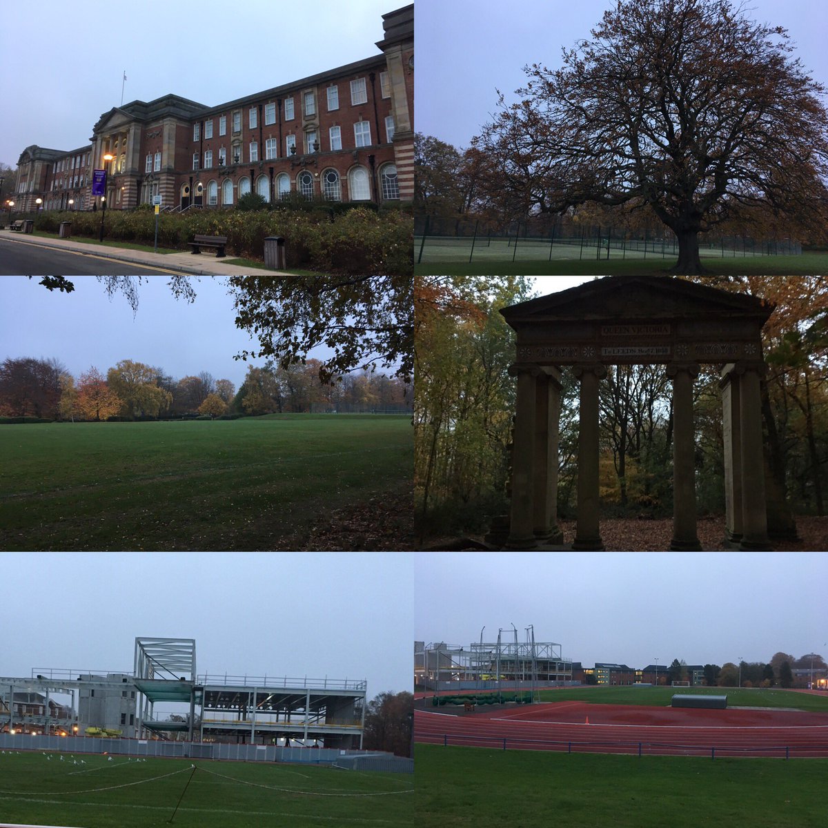 LouTennis22's tweet photo. Good start of the day back @leedsbeckett, off for an early jog around campus before delivering on the tennis courts #timeforajog https://t.co/dga1suWWQT