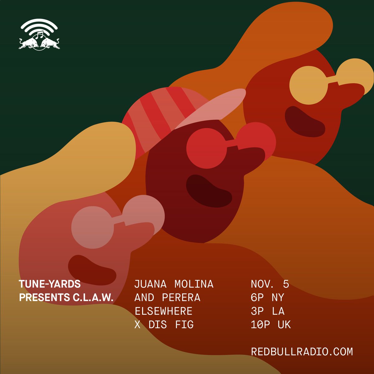 _C_L_A_W's tweet photo. TOMORROW! 

Tune in to a BRAND NEW episode of #CLAW featuring an interview with @soyjuanamolina!!

PLUS we're debuting a new collab track with @dis_fig x @pereraelsewhere!

Only on @redbull_radio ! https://t.co/qCu60uGrCL