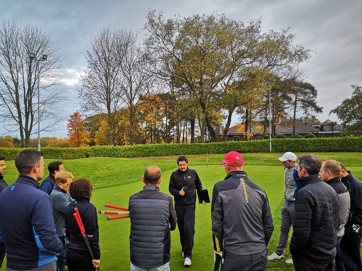GRF_Golf's tweet photo. Thanks @NoelRousseau @GolfGordon for a fun day of learning on 'Working with the yips' @PGAMemberEd course. Great group of people with open discussion, great information and an afternoon of practical application. #ZENGolfMechanics #FlowMotion #MindBodyMotion https://t.co/oE7ynmpYBg