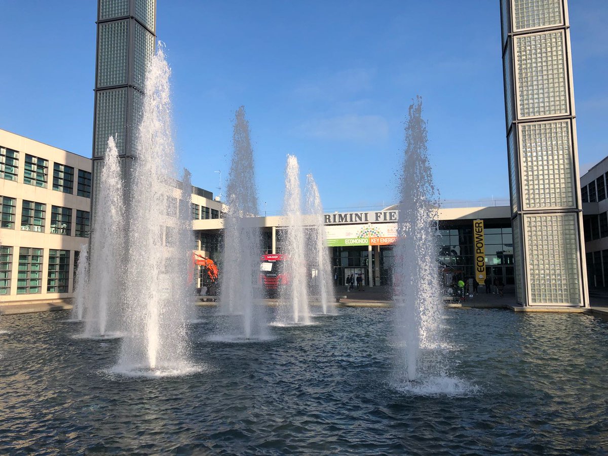 Ecomondo's tweet photo. DAY 4 starts in a while here at #Ecomondo2018!
Welcome everybody to Fiera di Rimini.
#IEGexpo https://t.co/ltzDQxq5Zu