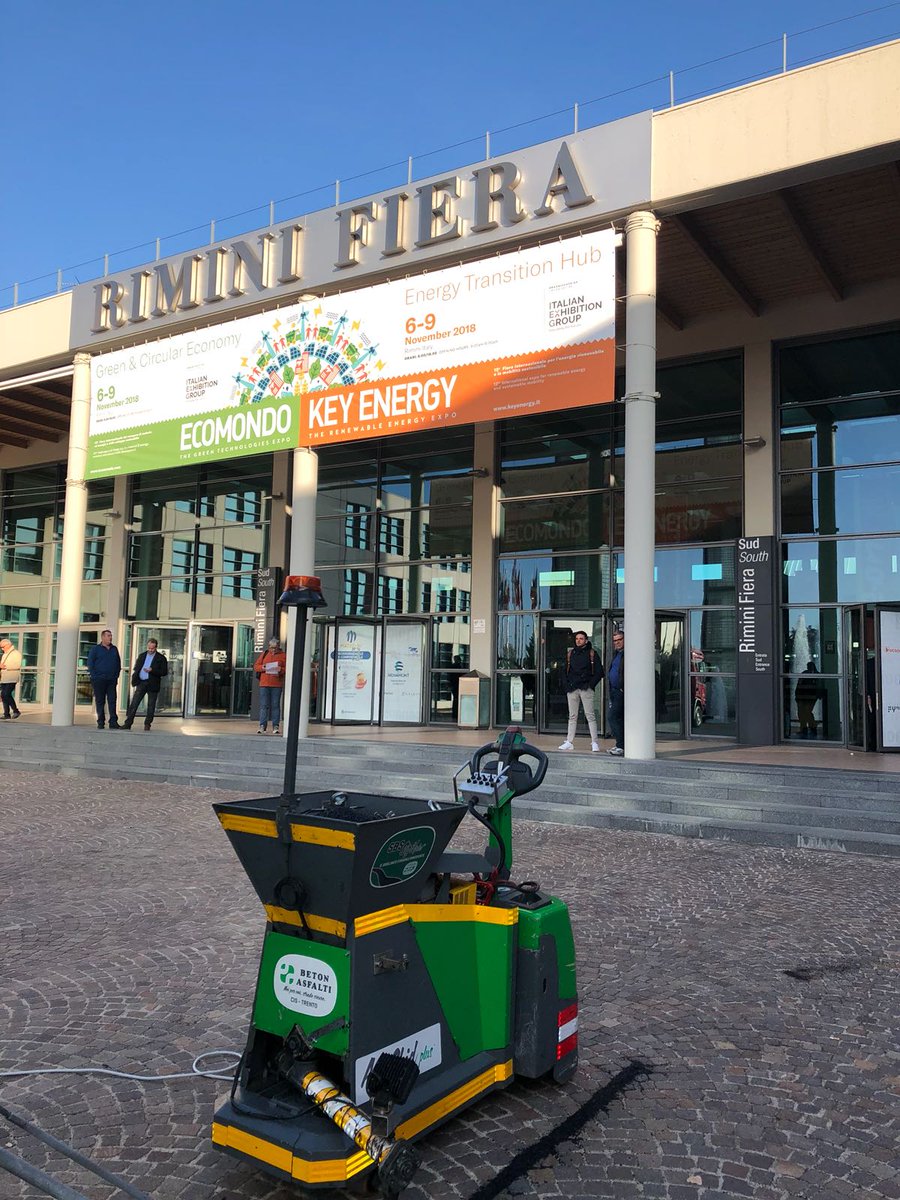 Ecomondo's tweet photo. DAY 4 starts in a while here at #Ecomondo2018!
Welcome everybody to Fiera di Rimini.
#IEGexpo https://t.co/ltzDQxq5Zu