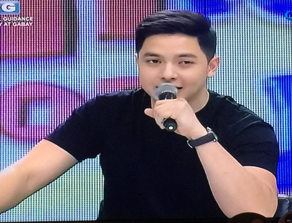 pmajo03's tweet photo. Ang saya at ang sarap sa mata pag nsa panel ka @aldenrichards02
#VMFeelingGuilty
#McDoSecretMenu https://t.co/hdrun7J9Nd
