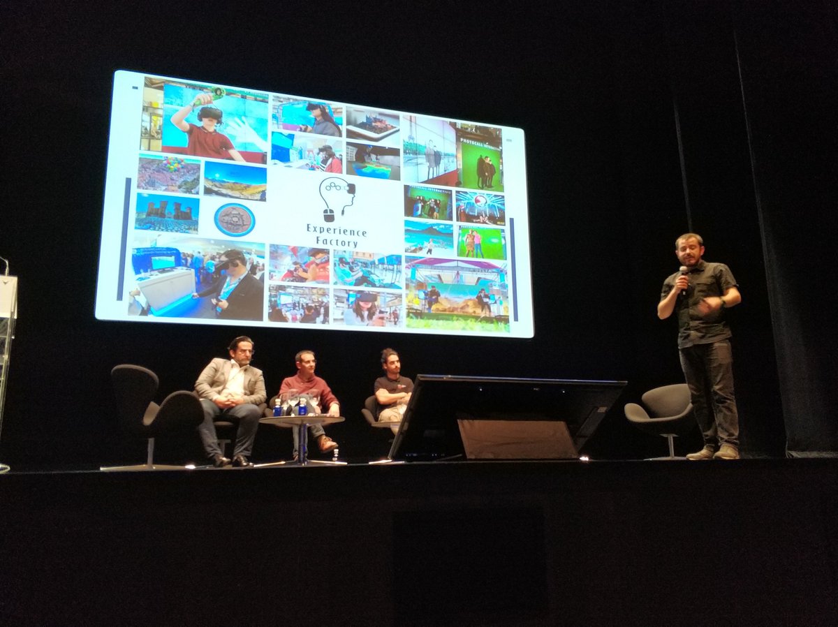exp_factory's tweet image. Ayer se celebro el IV encuentro de jóvenes emprendedores donde tuvimos la oportunidad de presentar nuestro proyecto en el Forum Evolución, junto a @zeleros, @StrawberryStdio, @abadiatec, @CodeSolutionsPr y #DomeNostrum.
@ceeiburgos #emprendejoven18 #Emprendimiento #Empresas